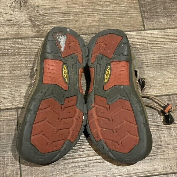 Keen Newport H2 Kids Size 1 Kids Trail Hiking Water Sport Sandals Brown Shoes - Picture 11 of 12